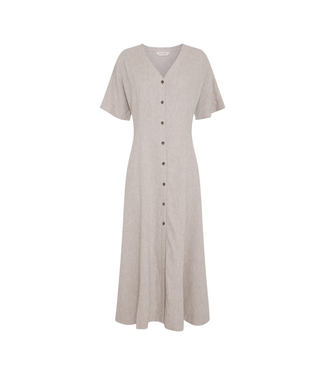 Moss Copenhagen Viana Ginia 2/4 Dress - Sand Melange
