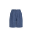 MSCH COPENHAGEN Viana Ginia High Waist Shorts - Vintage Indigo Melange