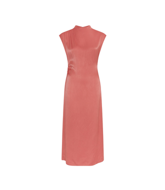 Moss Copenhagen Clark Short Sleeve Dress - Faded Rose