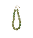 Zusss Ketting van Platte Kralen - Olive Green