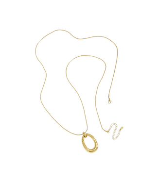 Ketting Striped Chain - Gold