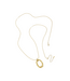Ketting Striped Chain - Gold