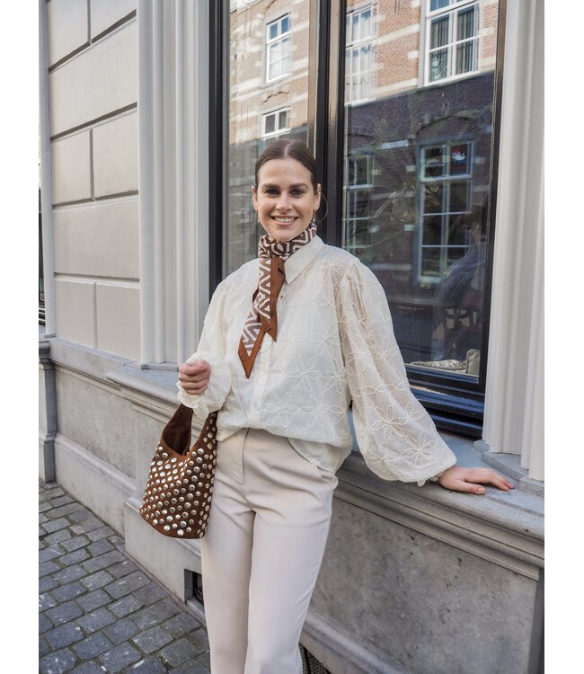 Ydence Blouse Isamae - Ecru