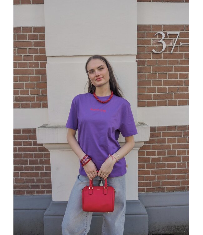 Harper & Yve Mexican Back Short Sleeve - Violeta
