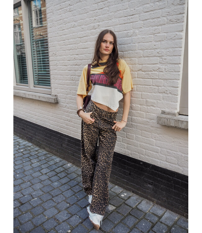 MbyM Cadian Jeans - Leopard Mist