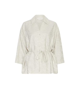 MSCH COPENHAGEN Catheryna 3/4 Shirt - Sand Melange