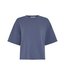 Moss Copenhagen Nilda Ima Q Short Sleeve Sweatshirt - Vintage Indigo