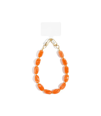 Telefoonkoord Bold Beads - Orange
