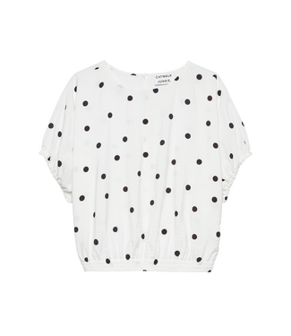 Catwalk Junkie Dotted Top - Off White