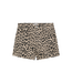 Catwalk Junkie Leopard Short With Elastic Waistband - Grey Morn