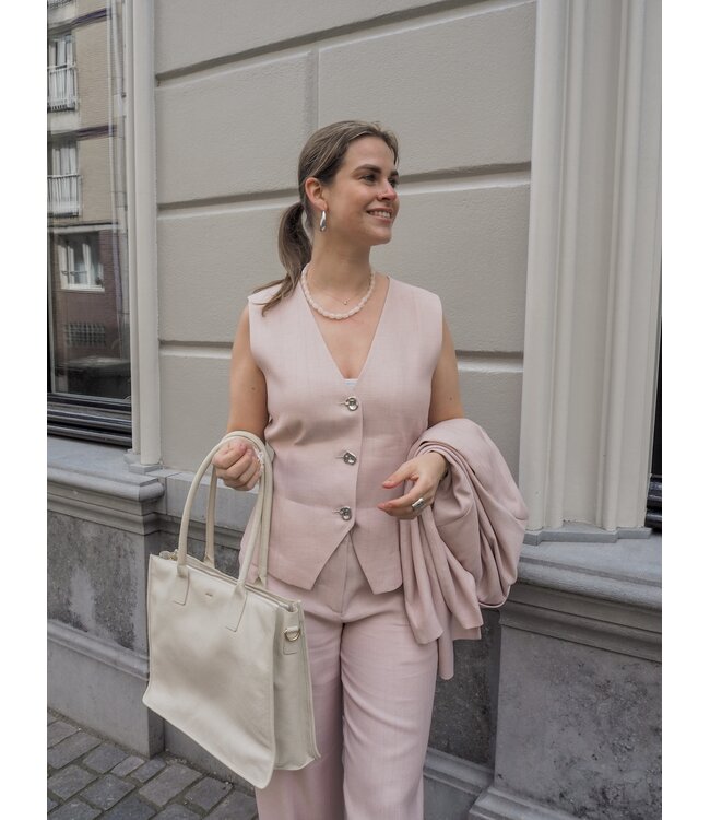 MbyM Arlise Blazer - Rose Red Light Melange