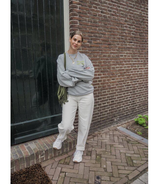 Catwalk Junkie Barrel Fit Jeans - Star White