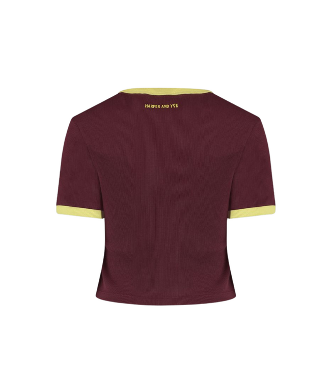 Harper & Yve Sombra Short Sleeve - Cassis
