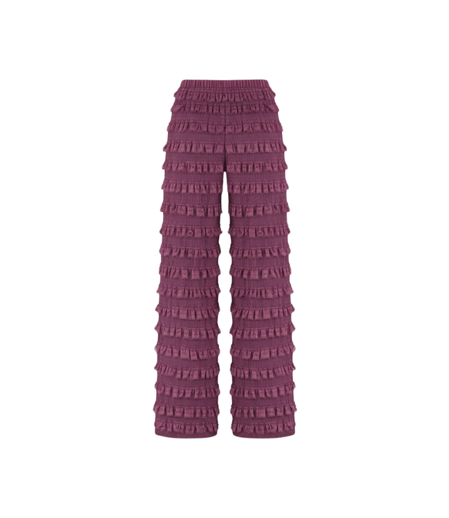 Harper & Yve Lo Pants - Cassis