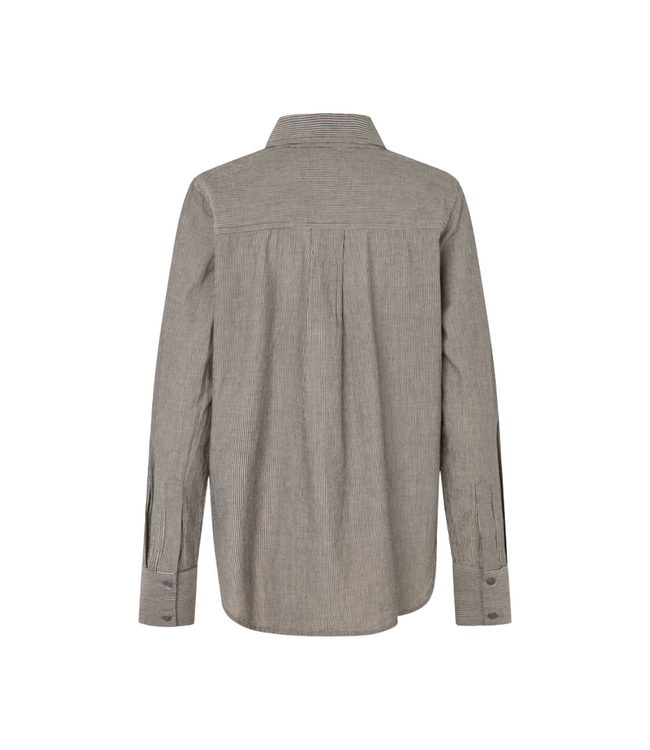 MbyM Dalinna Shirt - Java White Stripe
