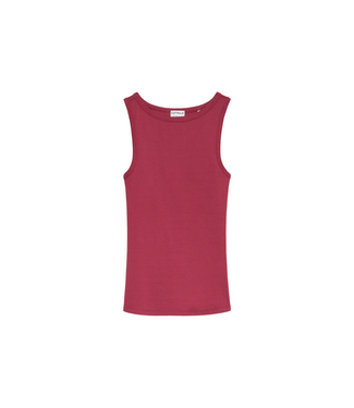 Catwalk Junkie Classic Rib Singlet - Cranberry Juice