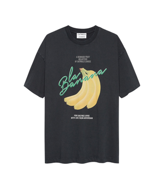 Catwalk Junkie Oversized Graphic T-Shirt - Dark Grey