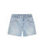 Catwalk Junkie Denim Shorts With Elastic Waistband - Blue