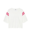 Catwalk Junkie Football Graphic T-Shirt - Off White