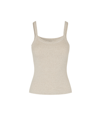 MbyM Essa Crochet Top - Pelican Melange