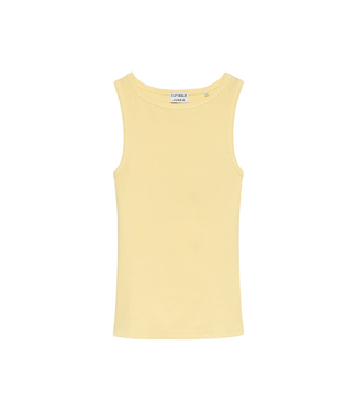 Catwalk Junkie Classic Rib Singlet - Mellow Yellow