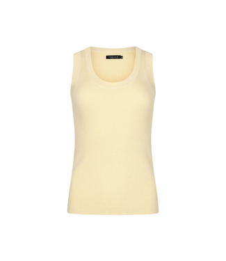 Ydence Knitted Top Keely - Soft Yellow