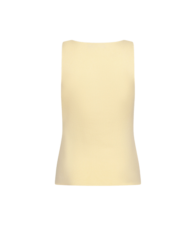 Ydence Knitted Top Mella - Soft Yellow