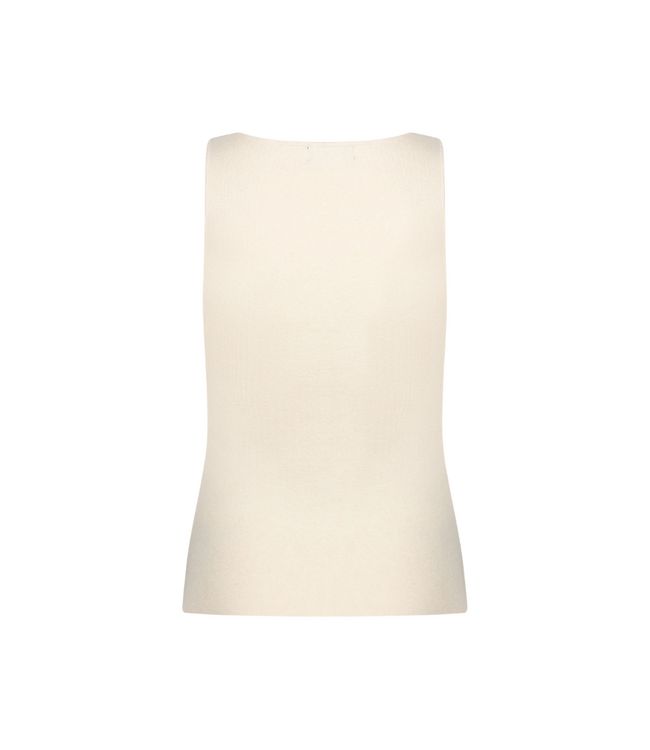 Ydence Knitted Top Mella - Ecru