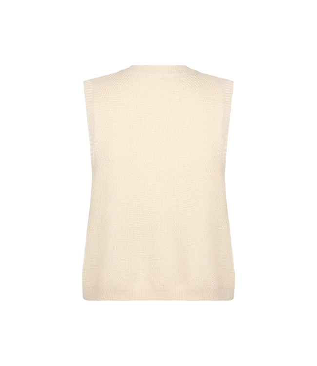 Ydence Knitted Top Mona - Ecru