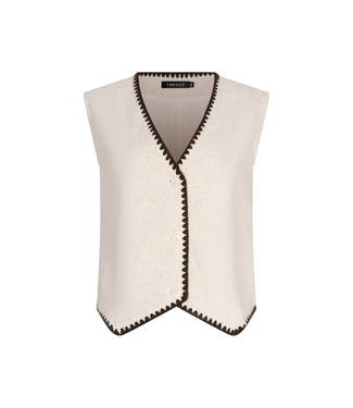 Ydence Gilet Billie - Ecru
