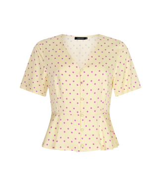 Ydence Top Luna - Soft Yellow