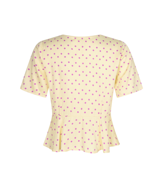 Ydence Top Luna - Soft Yellow
