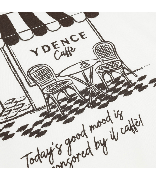 Ydence T-Shirt Ydence Cafe - Off White