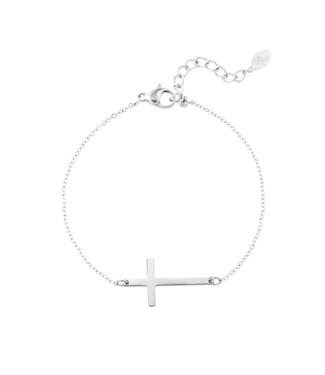 Armband Cross - Silver