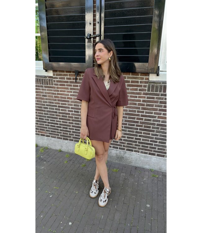 Ydence Blazer Lucille - Dark Brown