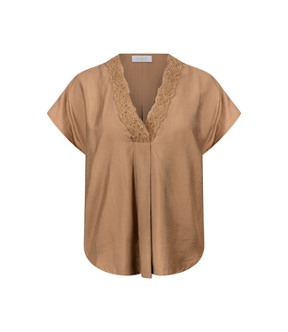 Nukus Marlijn Top - Camel