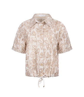 Nukus Leonora Blouse Paillet - Sand