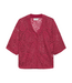 Catwalk Junkie Lace Baseball Shirt - Cranberry Juice