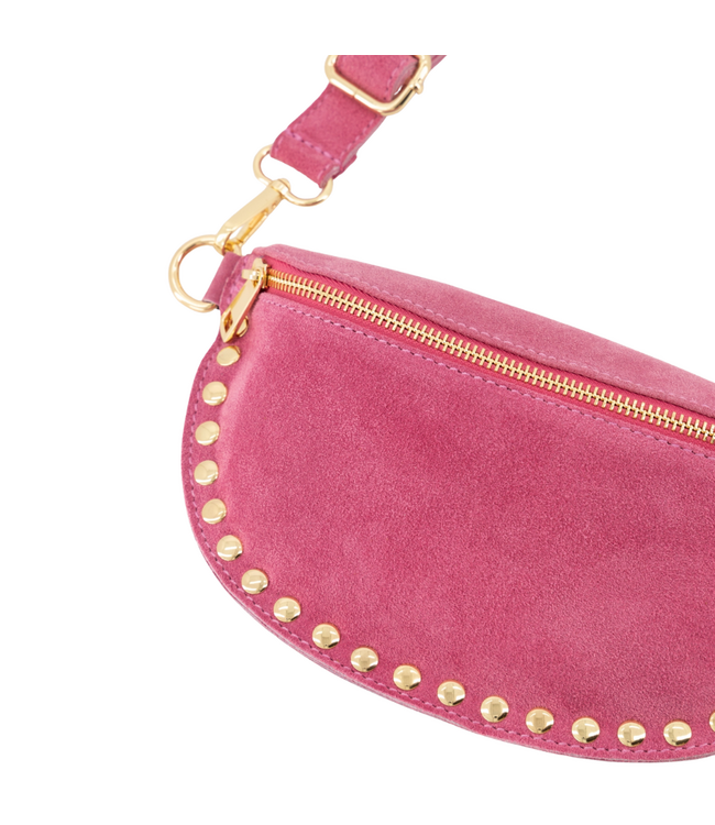 Color Club Bag Debby Suede - Pink