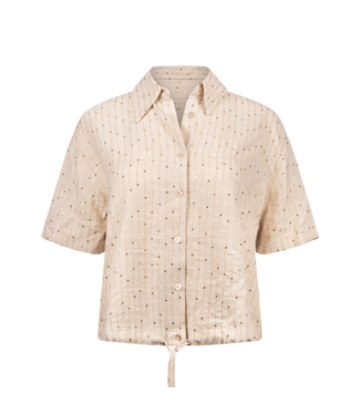 Nukus Leonora Blouse Paillet - Sand