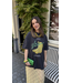 Catwalk Junkie Oversized Graphic T-Shirt - Dark Grey