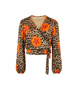 Harper & Yve Flora Longsleeve - Lexie Leopard Bloom