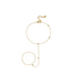 Handchain Pearl - Gold