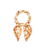 Scarf Animal Print Casual - Brown