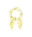 Scarf Animal Print Casual - Yellow