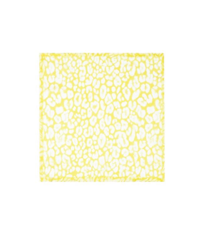 Color Club Scarf Animal Print Casual - Yellow