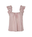 Color Club Solaya Blouse - Thin Red Stripe