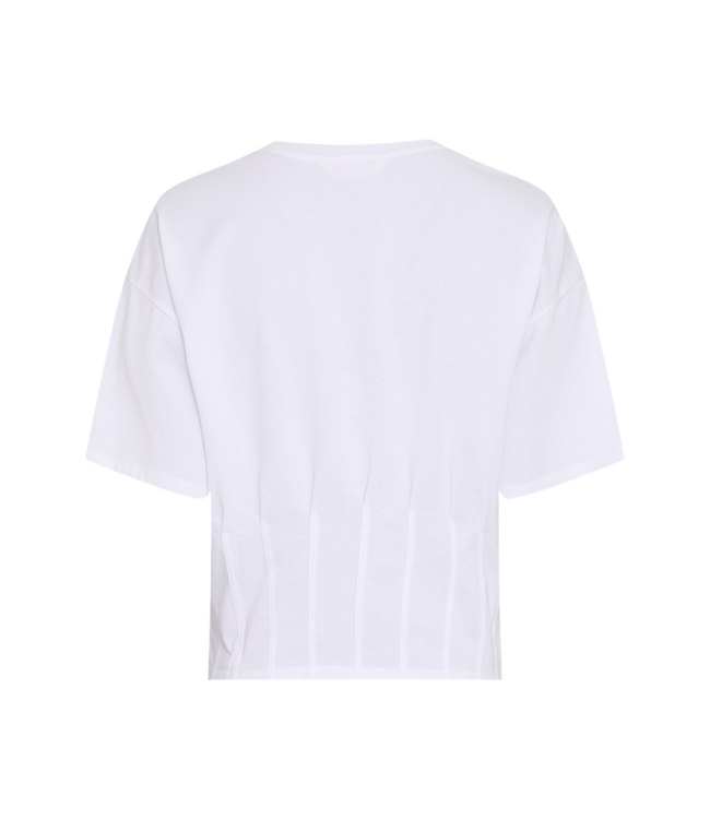 Moss Copenhagen Kadance Tee - Bright White