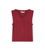 Moss Copenhagen Daria Sleeveless Shirt - Rhubarb Melange