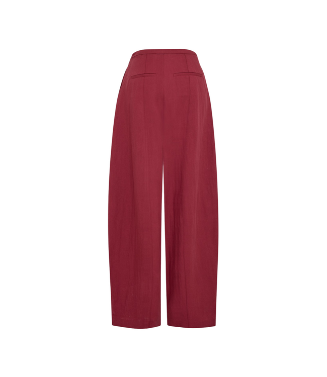 Moss Copenhagen Graciela Franciska High Waist Pants - Rhubarb